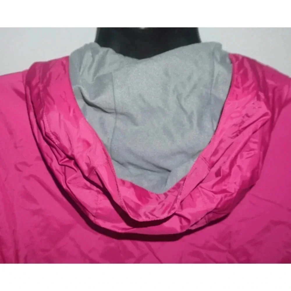 Columbia Pink Lightweight Hoodie Windbreaker XL